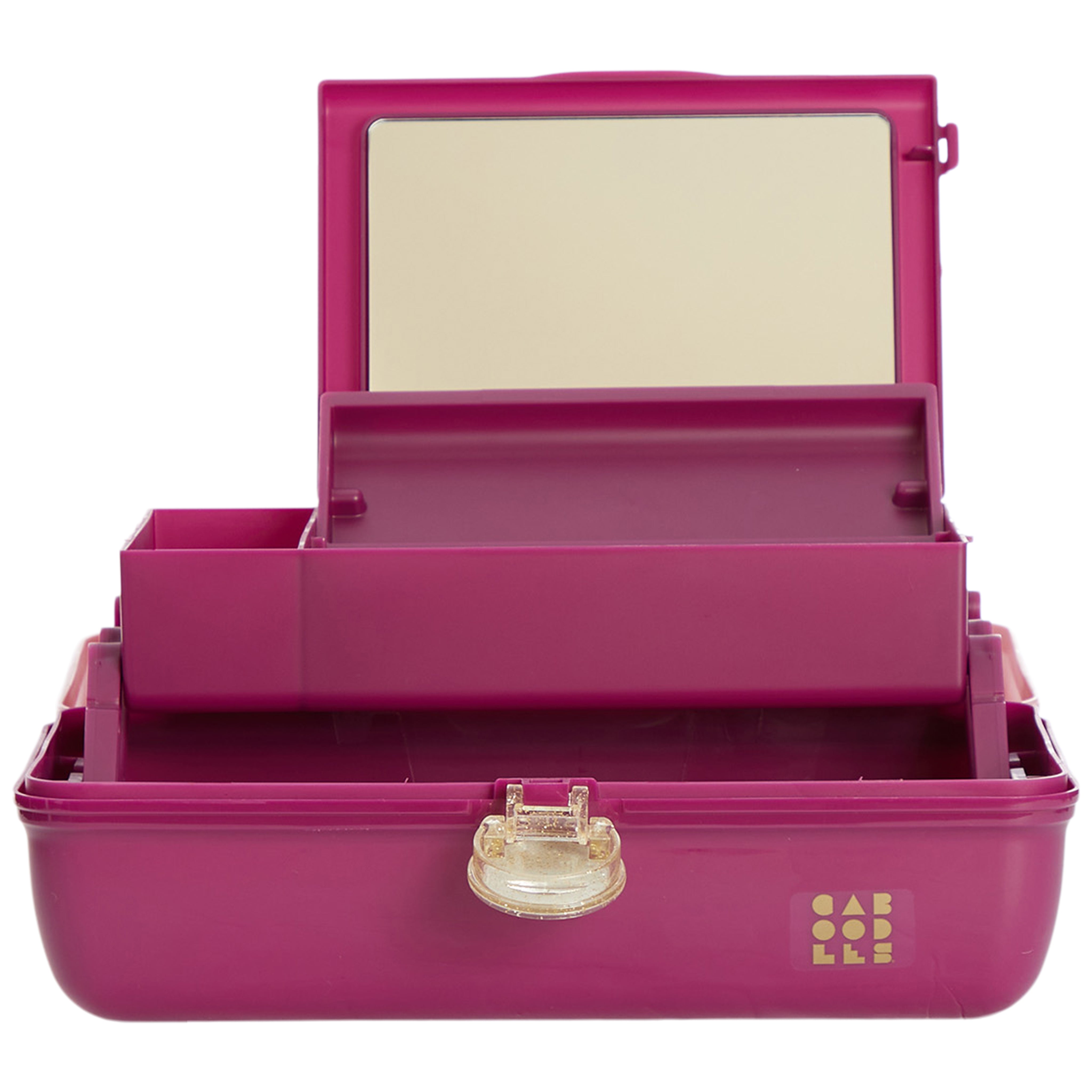 On The Go Girl - Pink Over Violet with Gold Glitter Handle - Denny's