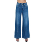 Jadyn Wide Trouser in Celebration - Denny's