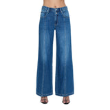 Jadyn Wide Trouser in Celebration - Denny's