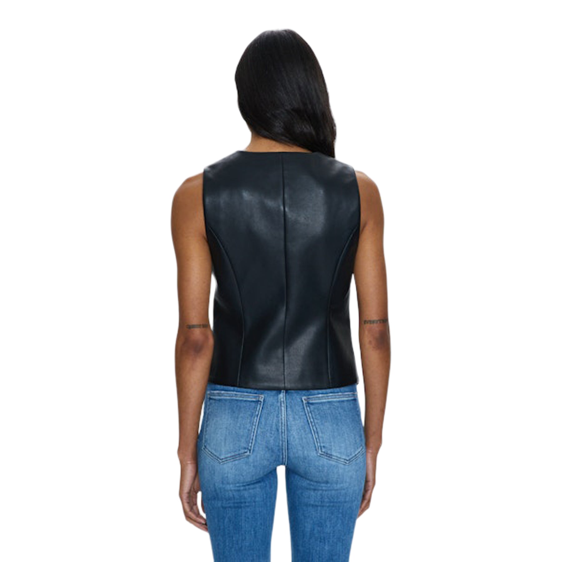 Arabella Pleather Vest - Denny's