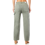 Ashton Crop Wide Leg Cargo Pant - Denny's