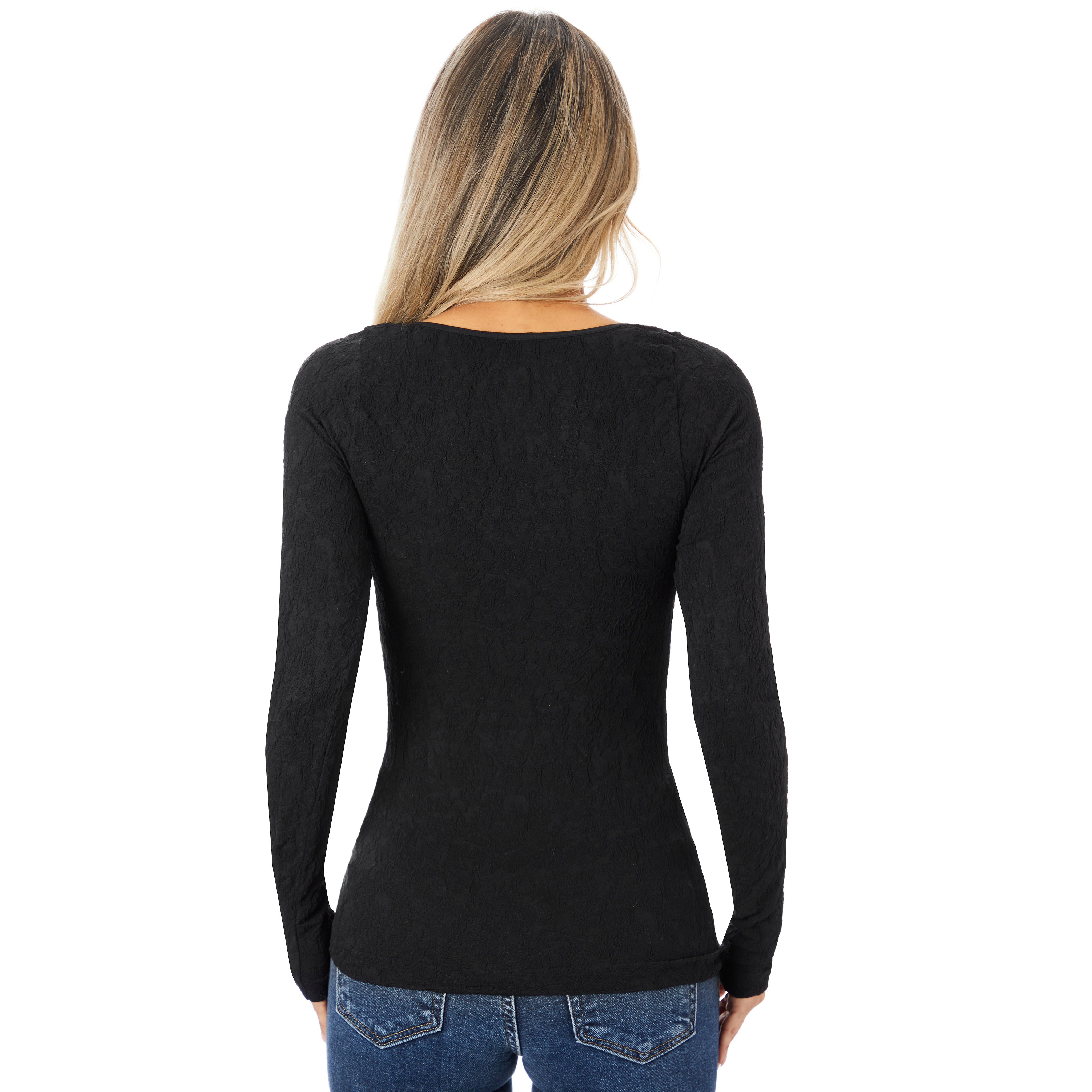 Have It All Long Sleeve Top - Denny's