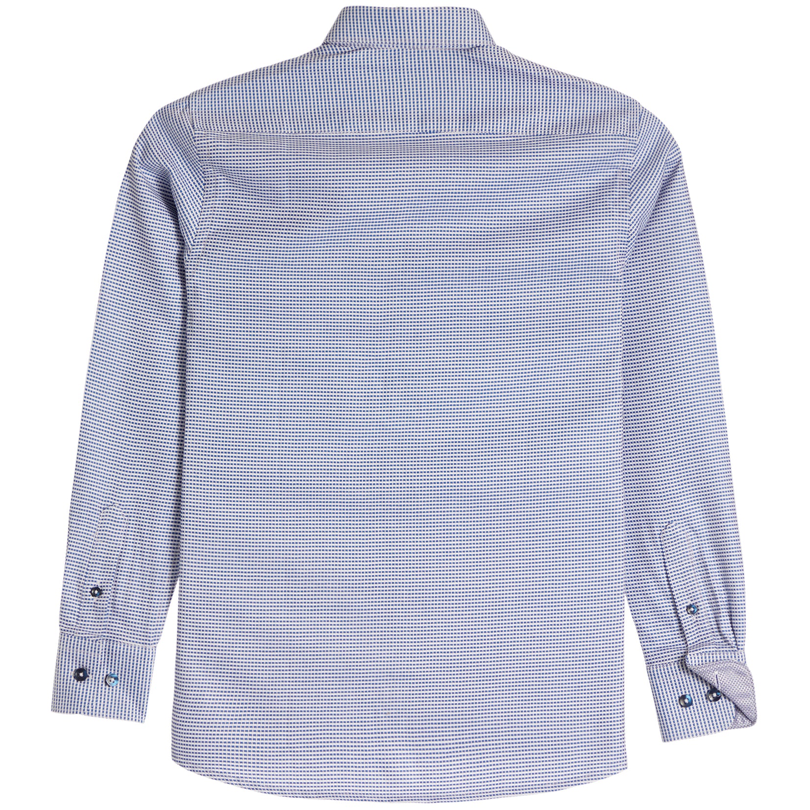 Micro Print Slim Fit Shirt - Denny's
