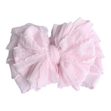 Ruffle Headband Perfect Pink