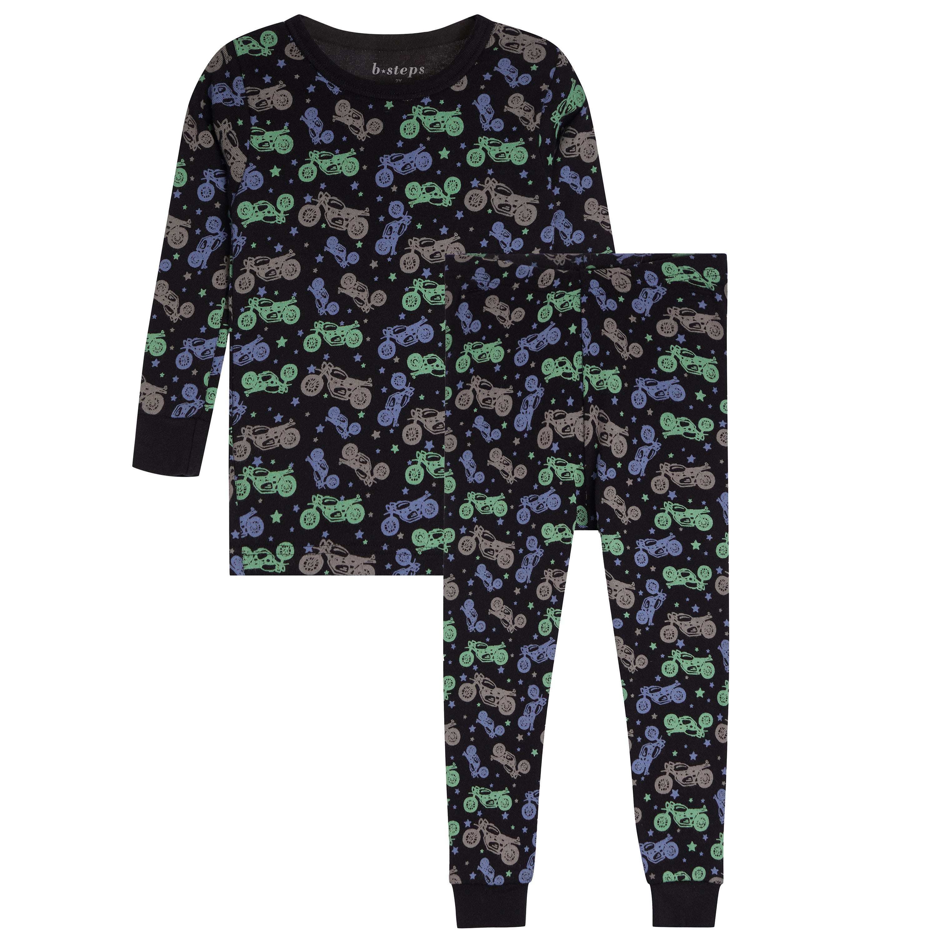 2pc Motorcycle PJ Set - Denny's