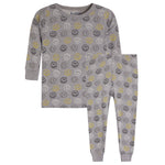 2pc Yellow Smile PJ Set - Denny's