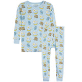 2pc Blue Breakfast PJ Set - Denny's
