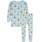 2pc Blue Breakfast PJ Set - Denny's