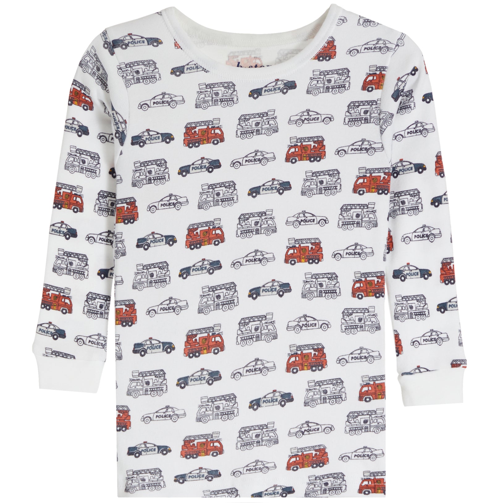 Local Heros Transportation 2pc Long Sleeve Set - Denny's