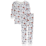 Local Heros Transportation 2pc Long Sleeve Set - Denny's