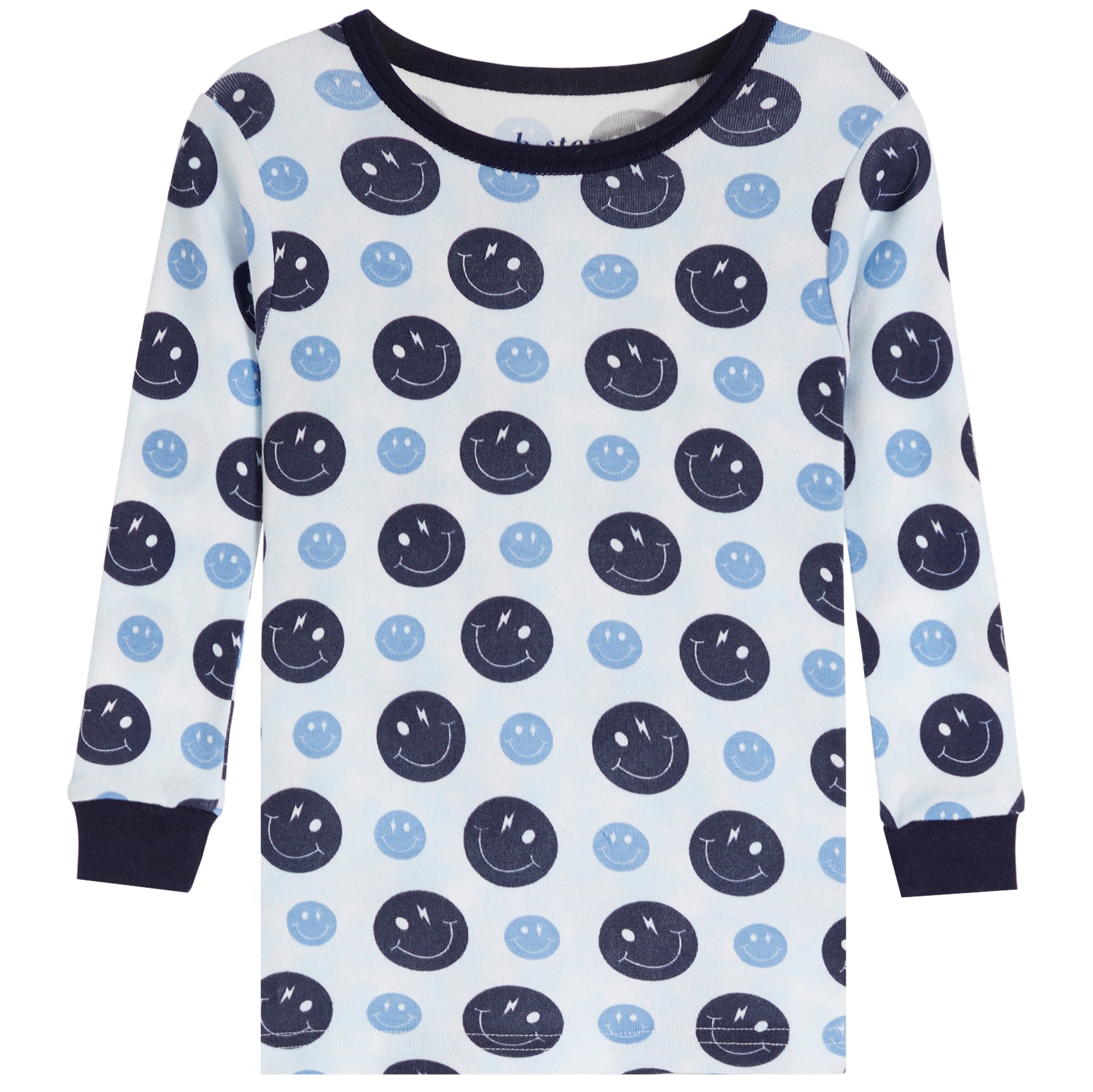 2pc Smiles Long Sleeve PJ Set - Denny's