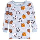 2pc Blue Chalk Sport PJ Set
