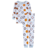 2pc Blue Chalk Sport PJ Set