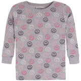 2pc Pink Smiley PJ Set - Denny's