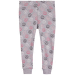 2pc Pink Smiley PJ Set - Denny's