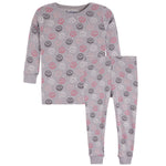 2pc Pink Smiley PJ Set - Denny's