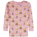 2pc Pink Breakfast PJ Set - Denny's