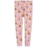 2pc Pink Breakfast PJ Set - Denny's