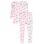2pc Watercolor Hearts PJ - Denny's
