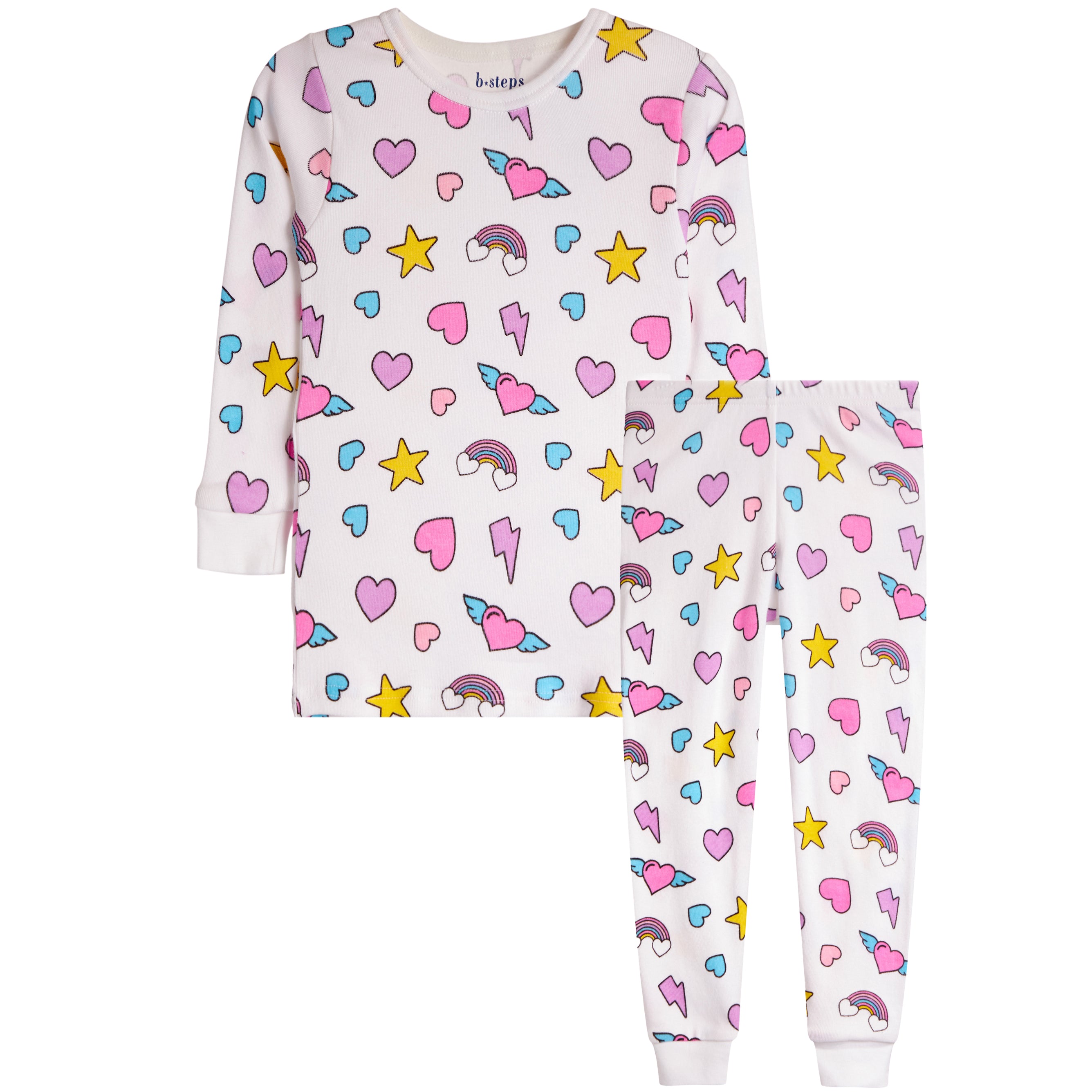 2pc Rainbow PJ Set - Denny's