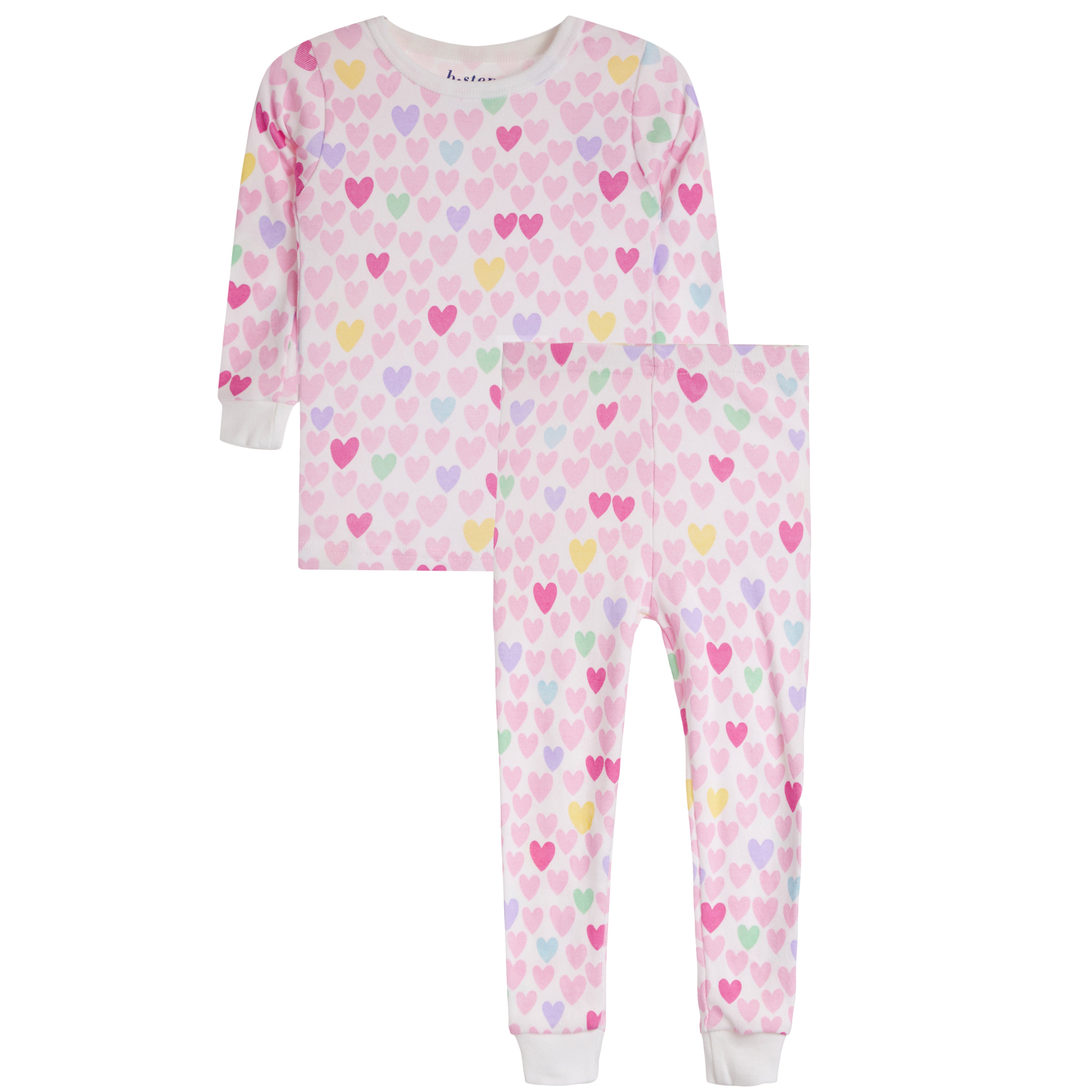 Pastel Heart PJ - Denny's