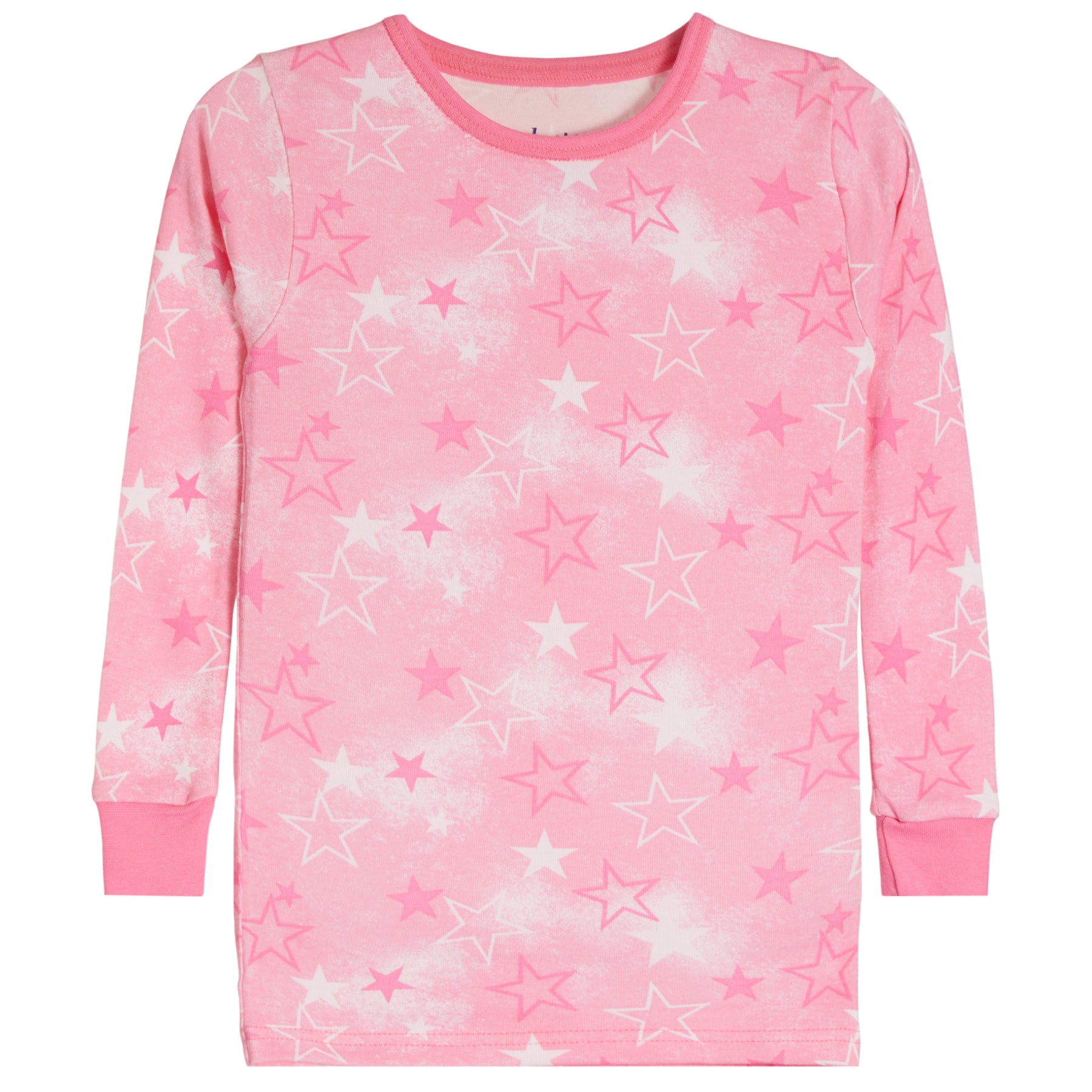 2pc Pink Spray Star PJ - Denny's