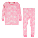 2pc Pink Spray Star PJ - Denny's