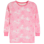 2pc Pink Spray Star PJ - Denny's