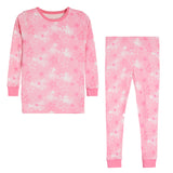 2pc Pink Spray Star PJ - Denny's