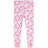 2pc Tossed Heart Long Sleeve PJ - Denny's