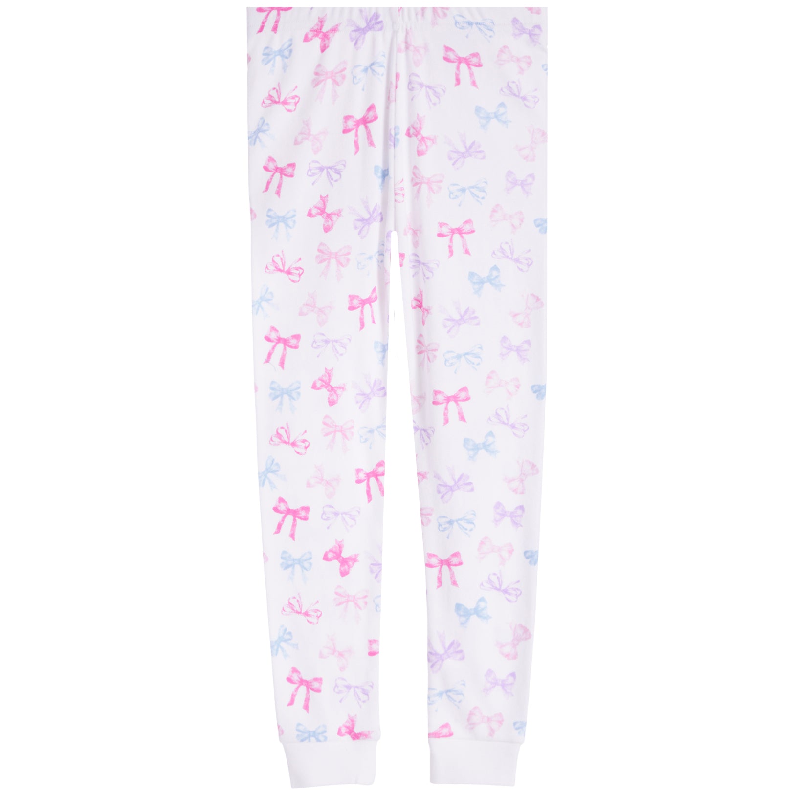 Tossed Bow 2pc Long Sleeve PJ - Denny's