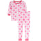 2pc Pink Smiles Long Sleeve PJ - Denny's