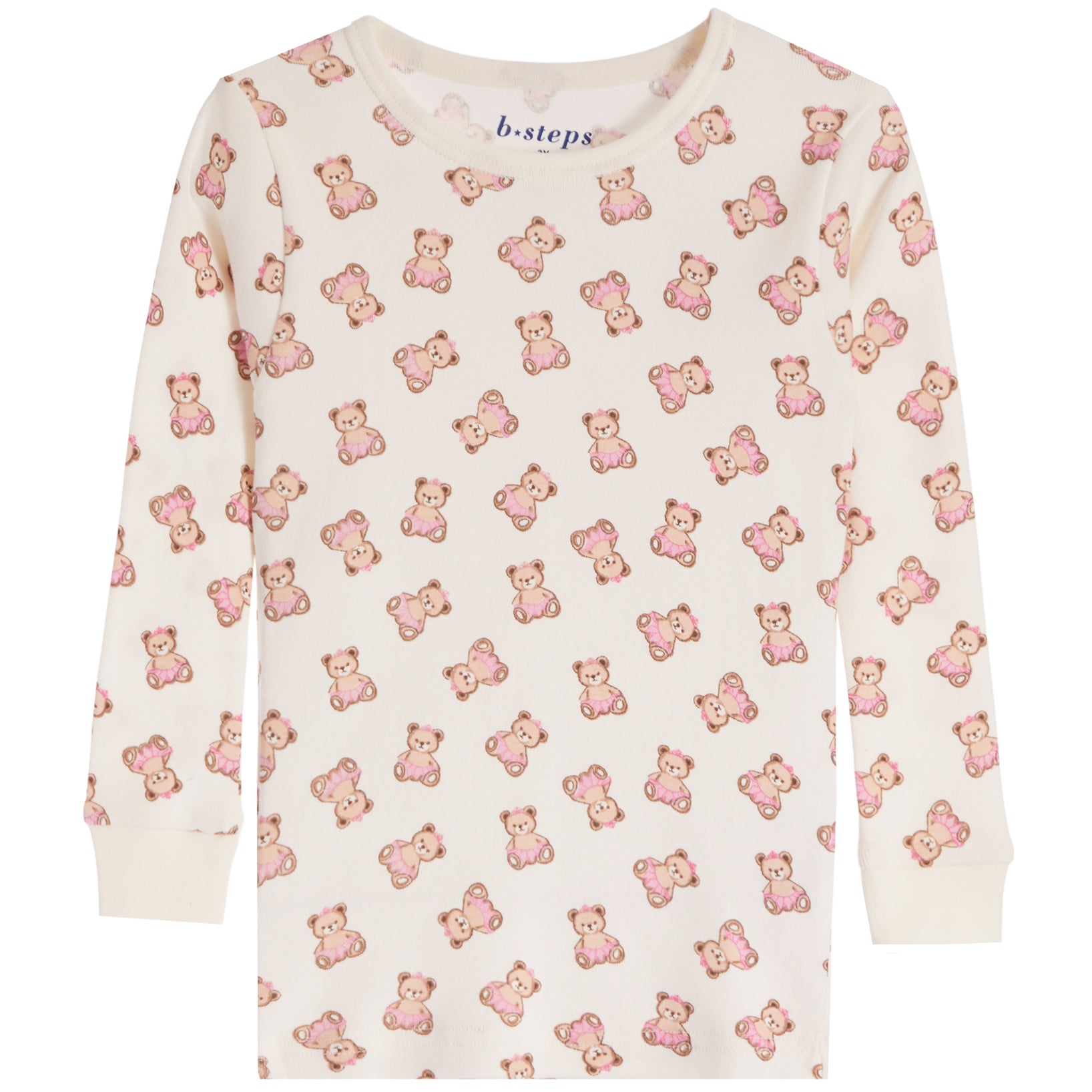 2pc Princess Bear Long Sleeve PJ - Denny's