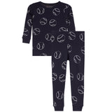 2 Pc Navy Baseball PJ