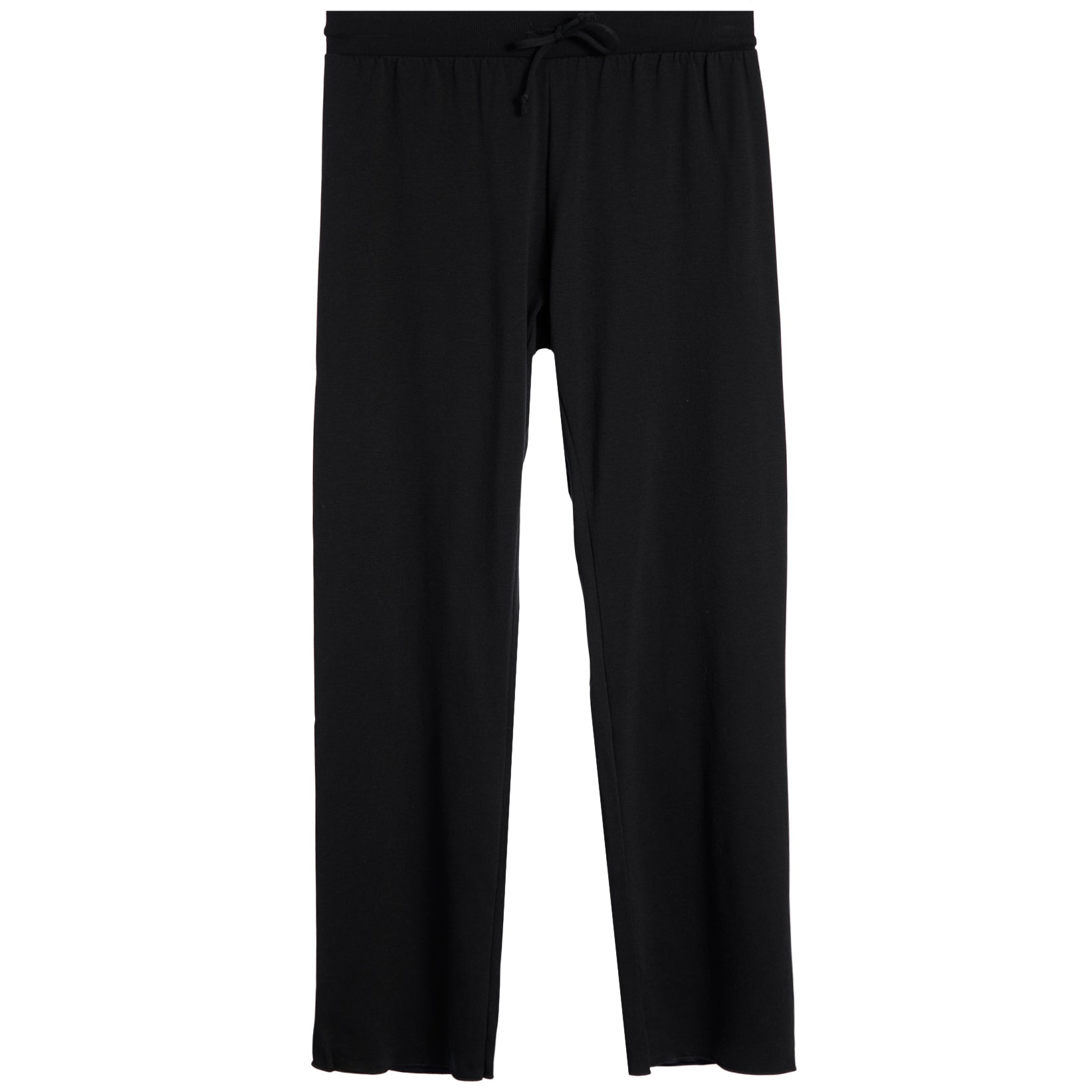 Soft Cloud Raw Hem Wide Leg Pant - Denny's