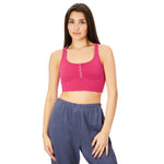 Pacy Waffle Crop Snap Tank - Denny's