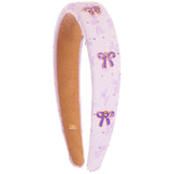 Sweet Bow Enamel Headband
