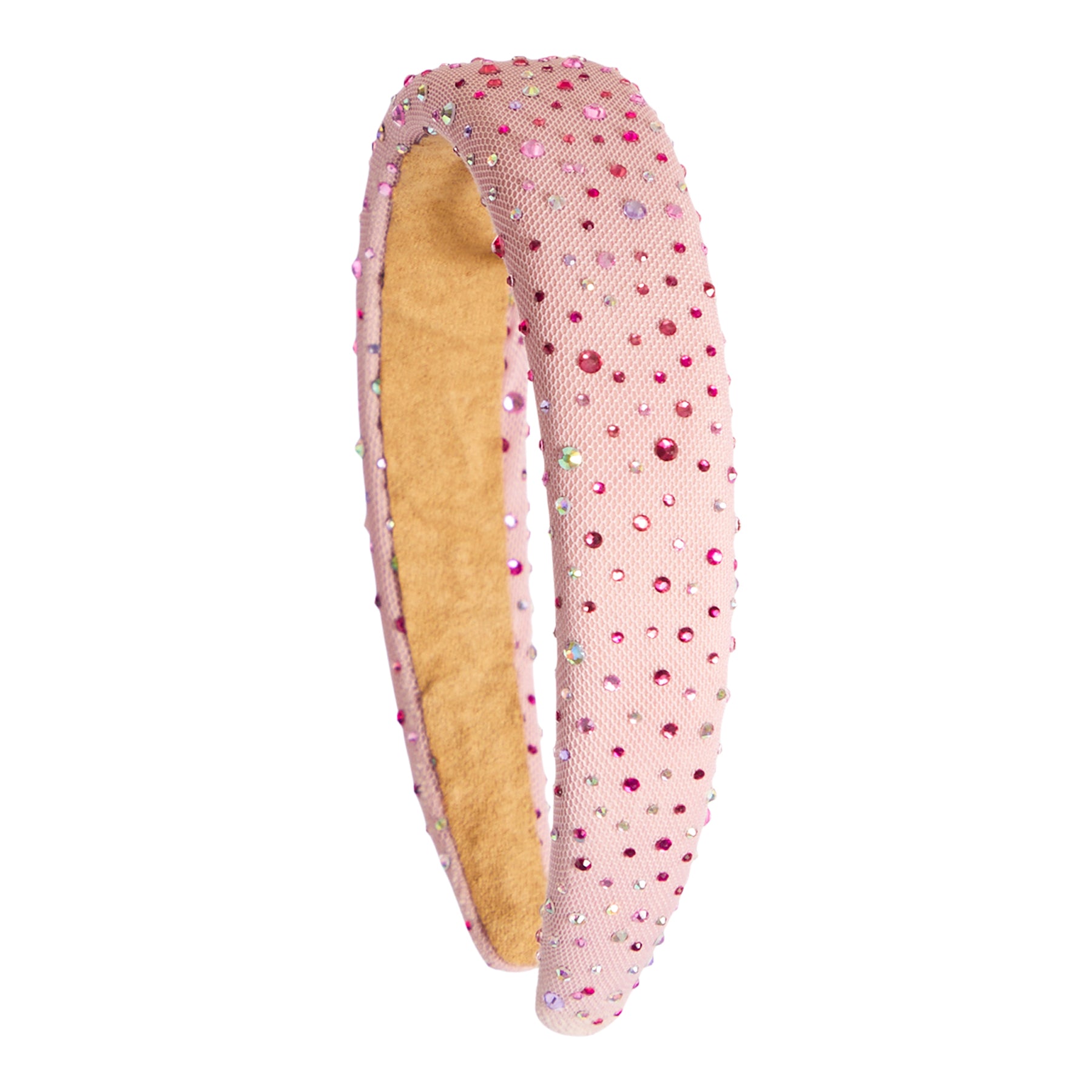 Jeweled Tulle Padded Headband - Denny's