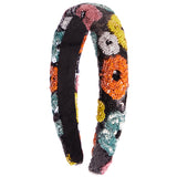 Sequin Flower Headband - Denny's
