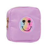 Palm Tree Smile Patch Pouch