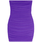 Pamela Mesh Strapless Dress - Denny's