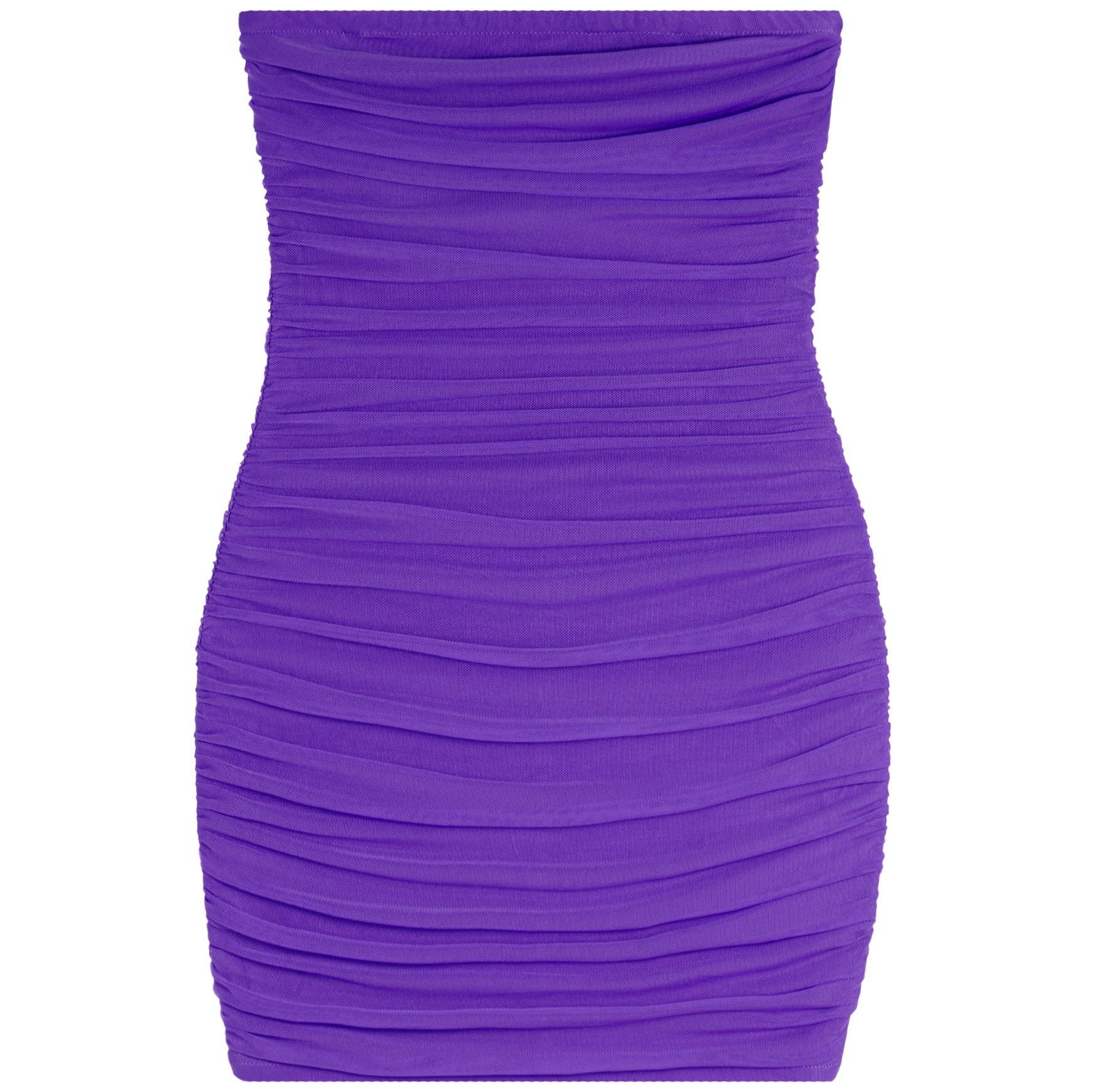 Pamela Mesh Strapless Dress - Denny's