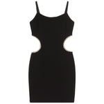 Paris Cut Out Sides And Stones Dress - Denny's