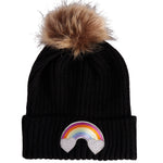 Rainbow Pom Beanie - Denny's