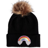 Rainbow Pom Beanie - Denny's