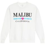 Crew Sweatshirt With Malibu Plush Heart - Denny's