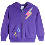 Stars & Bolts Zip Hoodie - Denny's