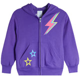 Stars & Bolts Zip Hoodie - Denny's