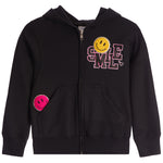 Smile Patch Zip Up Hoodie - Denny's