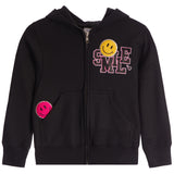 Smile Patch Zip Up Hoodie - Denny's